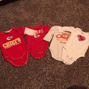 Chiefs onesies